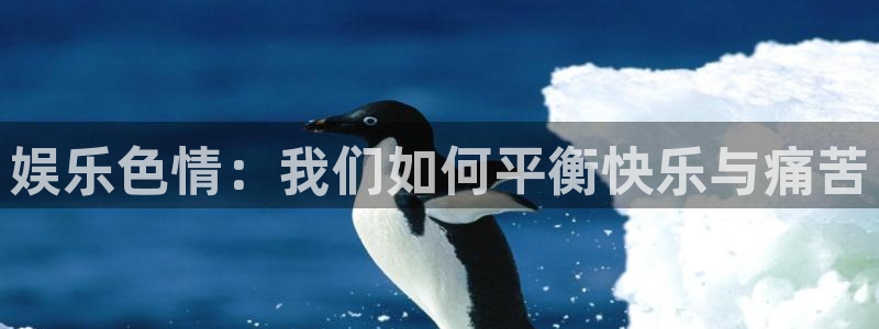 益达娱乐平台主管：娱乐色情：我们如何平衡快乐与痛苦